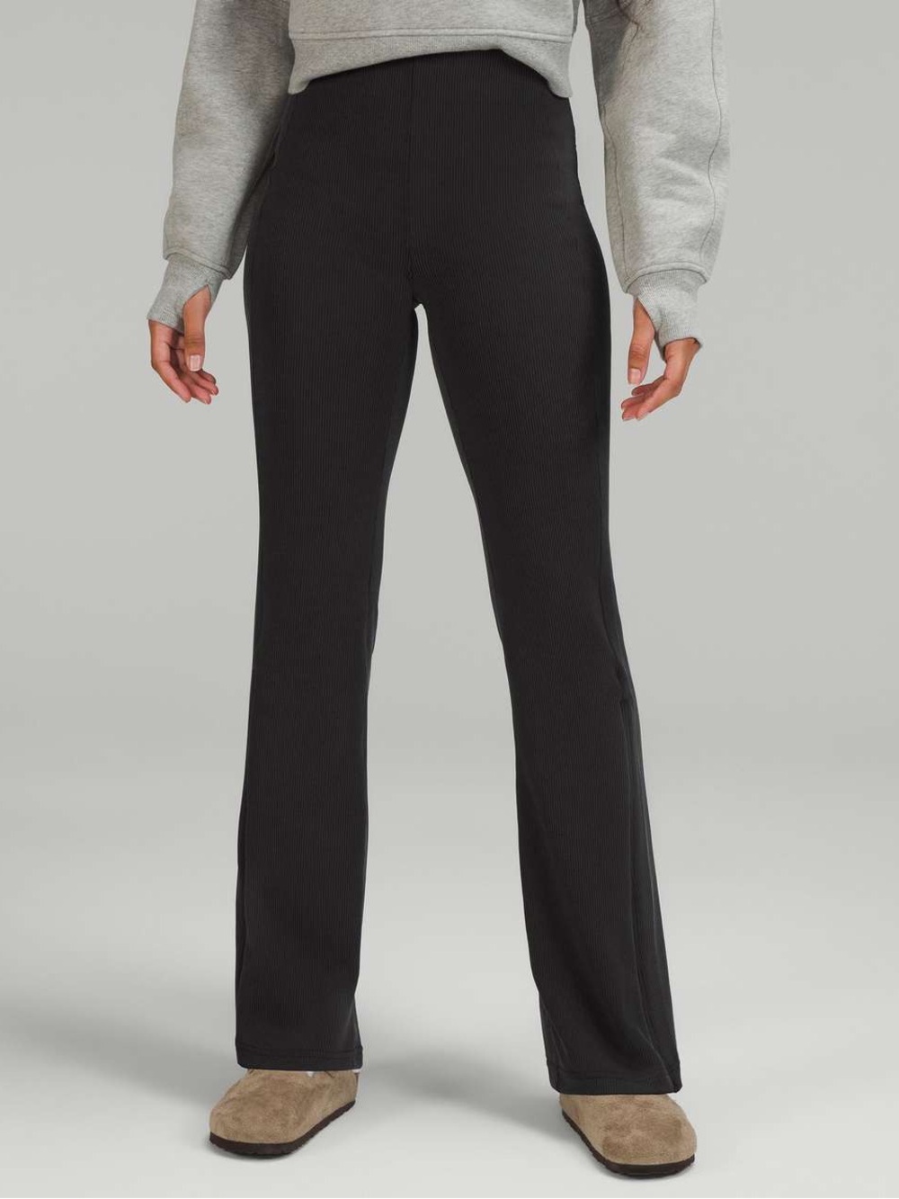 Lululemon Brushed Softstreme Rib Zip Flare (32.5”)